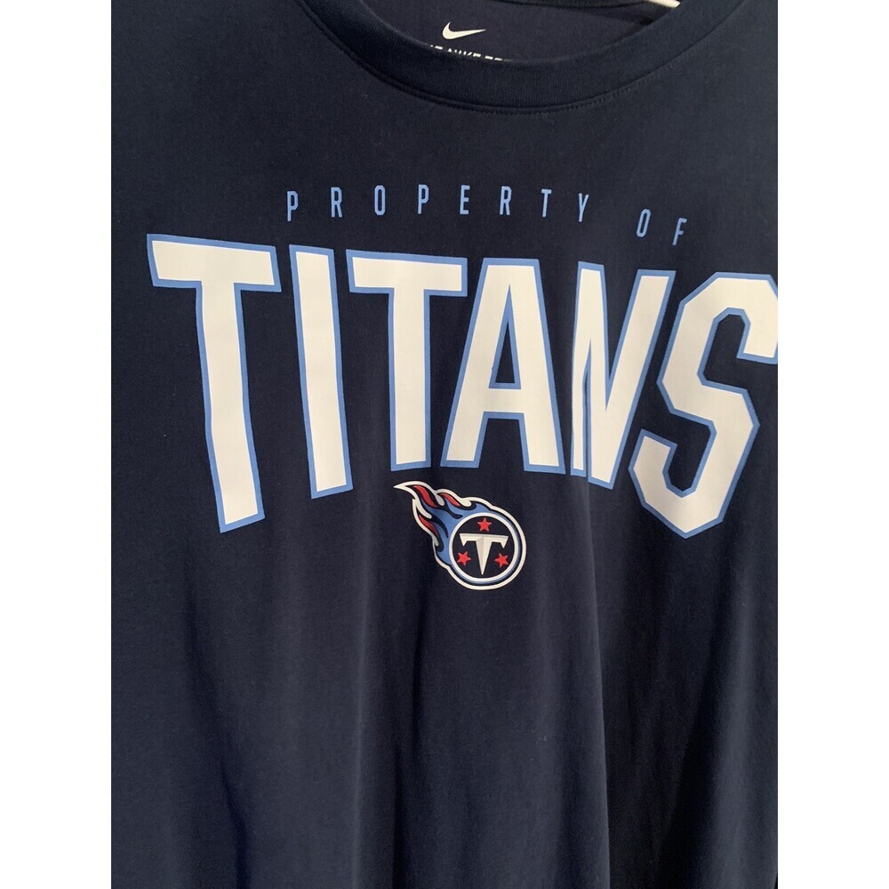 Nike Tee Dri Fit Tenneesee Titans Long Sleeve Size XXL - Picture 3 of 7